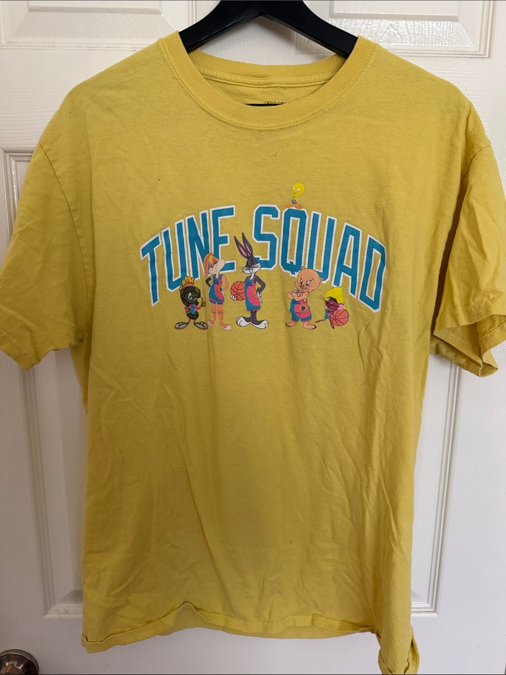 Yellow 'Tune Squad' Graphic Tee